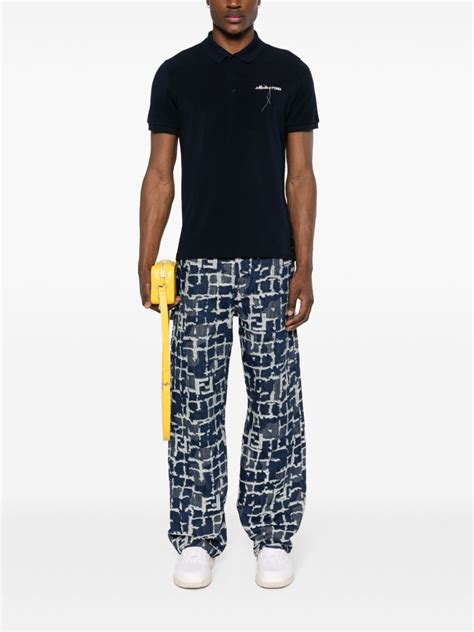 collo a polo con logho fendi